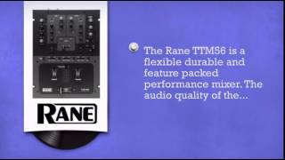 Rane TTM 56S Performance Mixer DJ Mixer - DJkit.com - YouTube