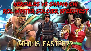 5-Star Rank 5 Shang Chi & Hercules Speedtest Against Rol Ws