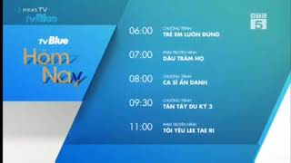 Tvblue Vtc5 Ident 2017Now - Gtct Trong Ngày 5H33, 2112018
