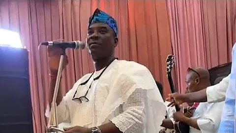 RAIN OF MONEY AS K1 DE ULTIMATE PERFORM FOR POPULAR OIL & GAS MOGUL(SAHEED OBA MOBIL) AT SON WEDDING