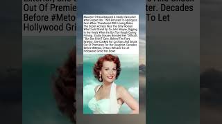 Maureen Ohara Slapped Groping Executive