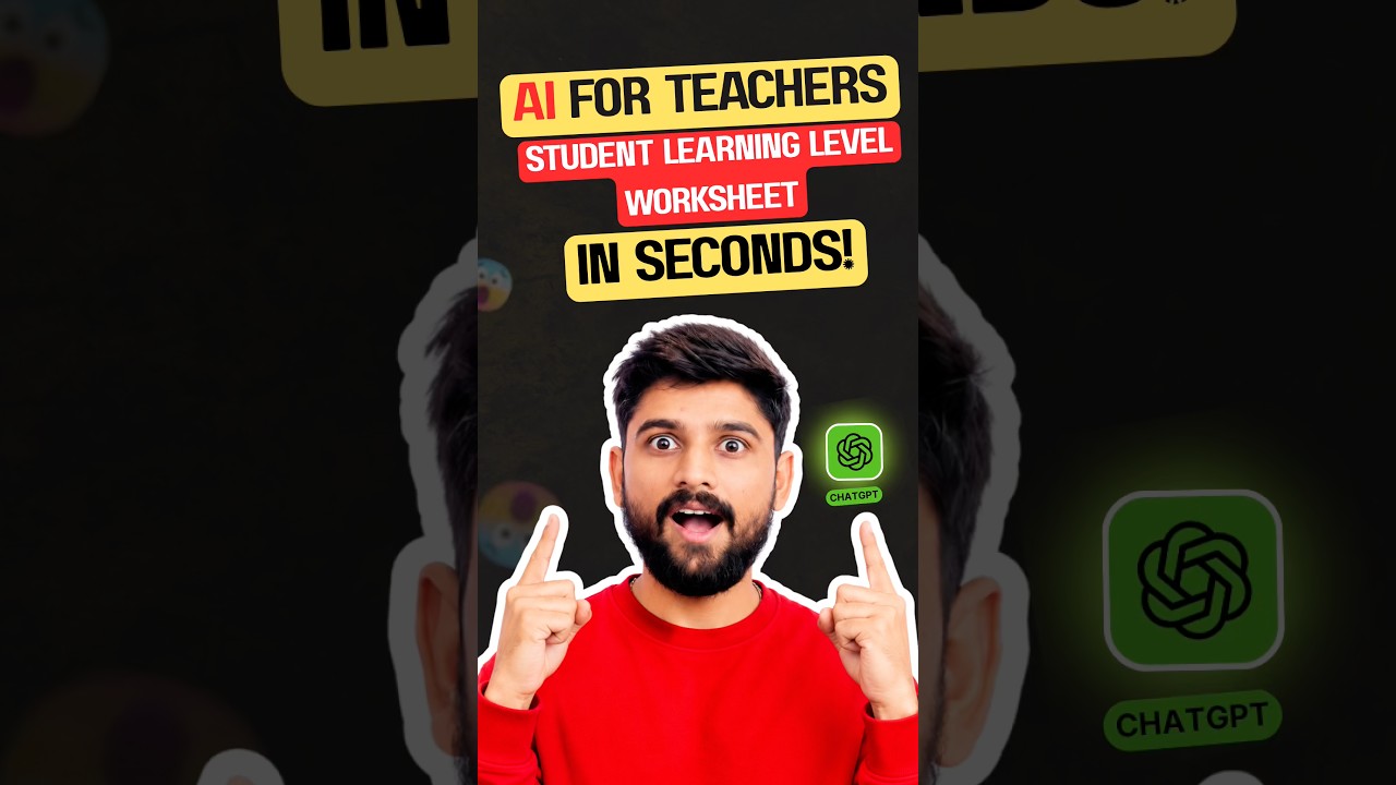 ⁣👉 30 Students. 3 Learning Levels. 🤯 | AI for Teachers #shorts #teacher