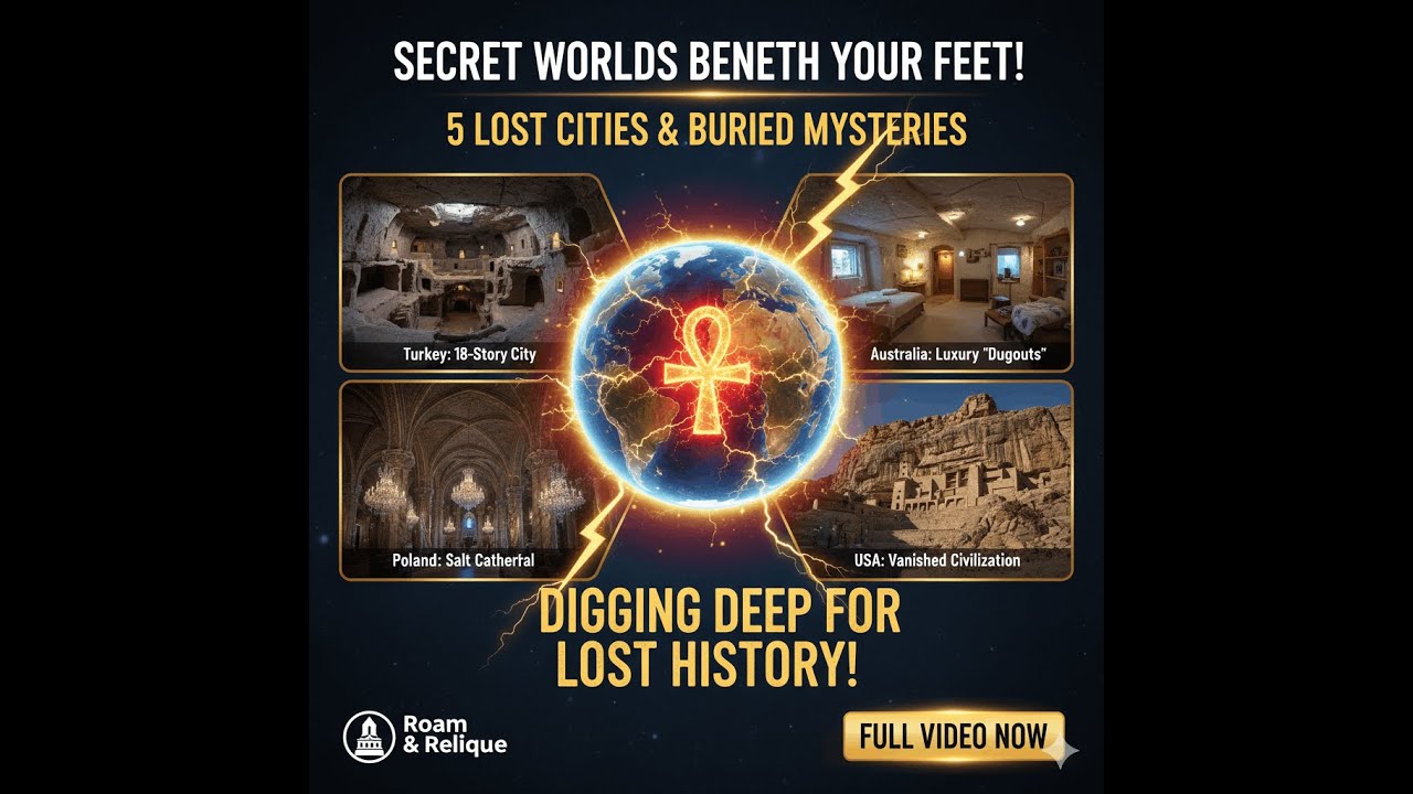 Top 5 Incredible Underground Cities (From Turkey to the Australian Outback)