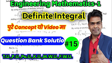 Lec-15 Definite Integral | Excellent Concept & QUESTIONS BANK SOLUTIONS by Harishwar Pandit नेपालीमा