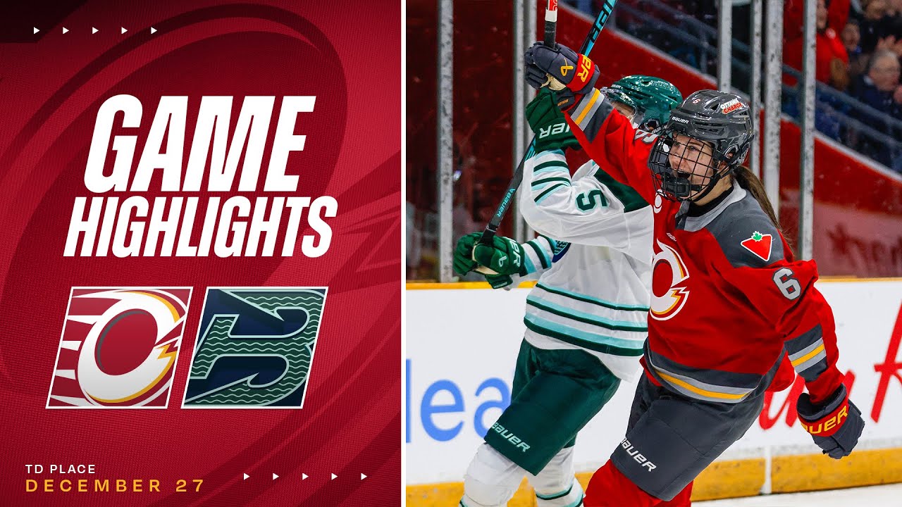 PWHL Highlights | Boston Fleet at Ottawa Charge | Dec 27, 2025