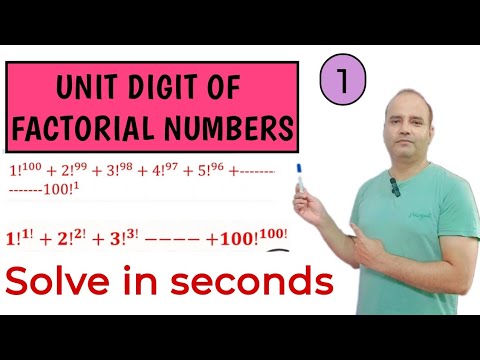 Unit digit of factorial power I Unit Digit and Factorial I Unit Digit ...