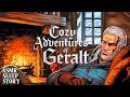 Adventures of Geralt ASMR Bedtime Stories Cozy Witcher Lore & Relaxing Ambience For Sleep