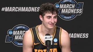 Iowa Postgame Press Conference (2026 Men's Sweet 16)