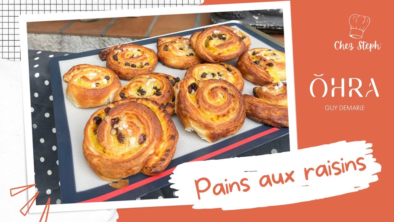 PAINS AUX RAISINS : l'atelier culinaire Guy Demarle