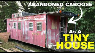 Exploring a RARE Abandoned Caboose RV in Alabama- (Tiny House Train Car!)