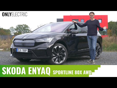 Skoda Enyaq - Indepth Review of the SportLine 80x AWD Version