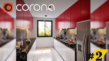 Corona Render Modeling & lighting tutorial in 3ds max Part #02