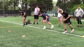 Workout Highlights of Iowa 2020 Signee Lukas Van Ness