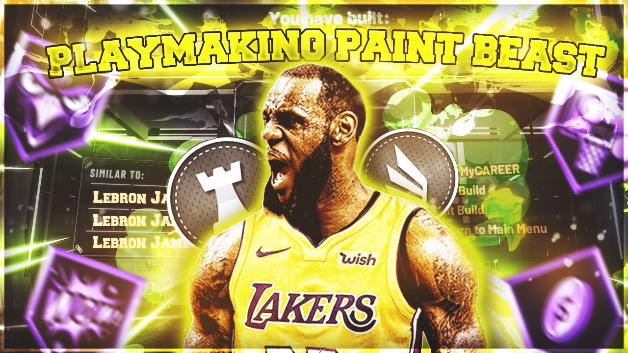 MY PLAYMAKING PAINT BEAST BROKE NBA 2K20! BEST PAINT BEAST ON 2K20 (super rare!!) YouTube