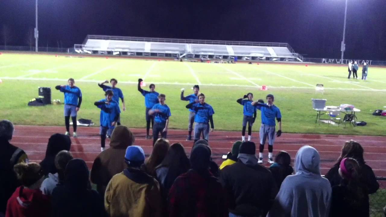 Seneca HS Powder Puff Junior Cheer Routine YouTube