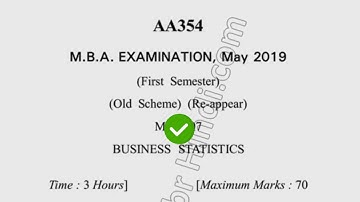 2019 Dcrust MBA 1st Sem Old Business Communication Question Paper