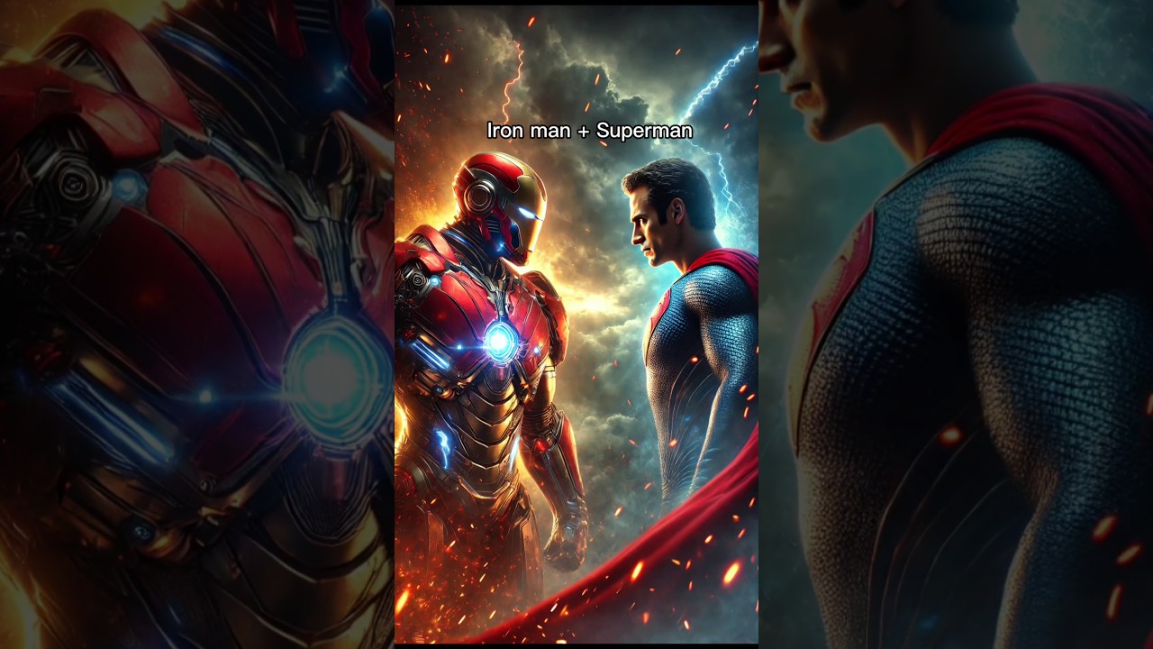 Ai hybrid fusion of Marvel + DC superheroes | #shorts #fusion #ai # ...