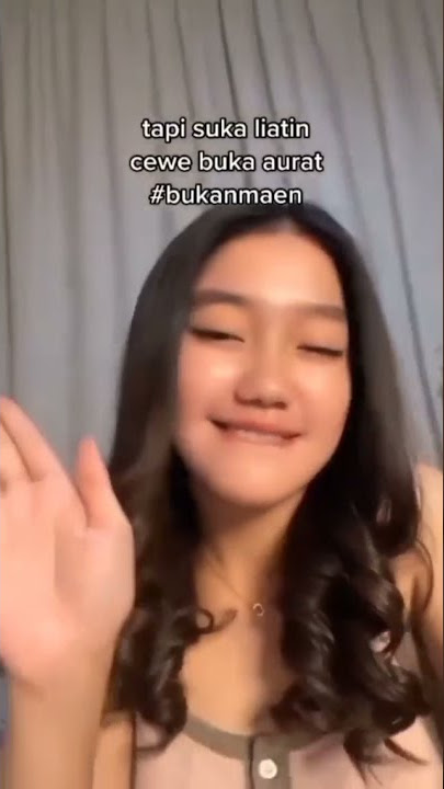Tiktok terbaru Chika Kiku 'Cewekya disuruh jaga aurat' #chikakiku #beautiful #sexy