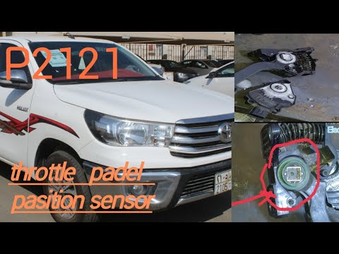 toyota hilux fault code P2121 throttle padal pasition sensor circuit D range performance