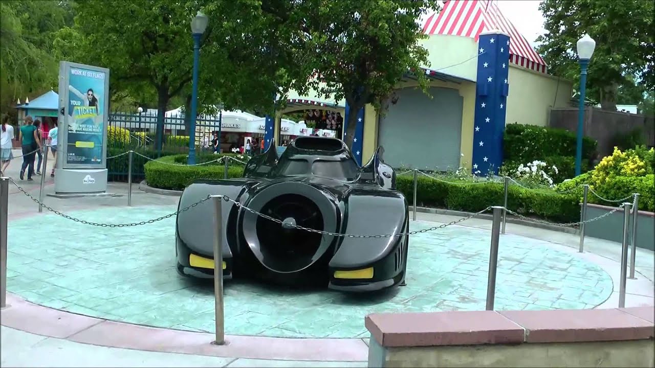 See the Batmobile, DC Universe Gates, and More at Six Flags Magic Mountain  