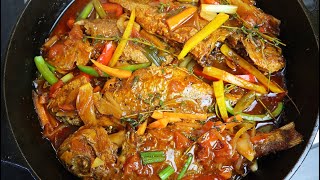 How To Make The Best Jamaican Brown Stewed Fish  Step By Step Recipe | Caribbean Food