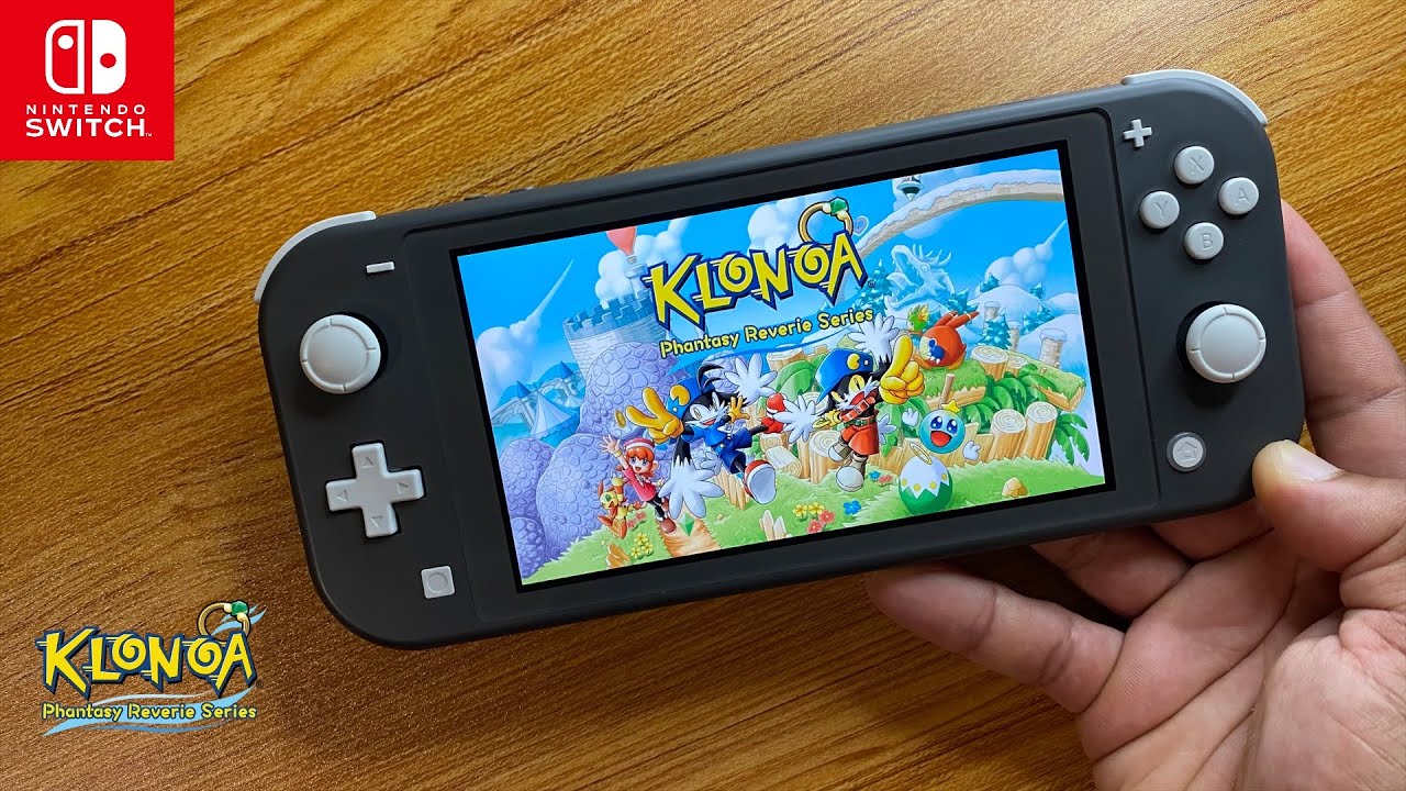 Klonoa Phantasy Reverie Series Nintendo Switch Lite Gameplay