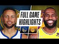 Golden State Warriors Vs LA Lakers Full Game Highlights October 19 2021 2021 22 NBA Season