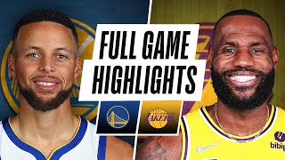 Golden State Warriors vs LA Lakers Full Game Highlights - October 19, 2021 | 2021-22 NBA Season