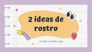 Фото 2 IDEAS PARA ROSTRO EN AVAKIN LIFE❤️🤗