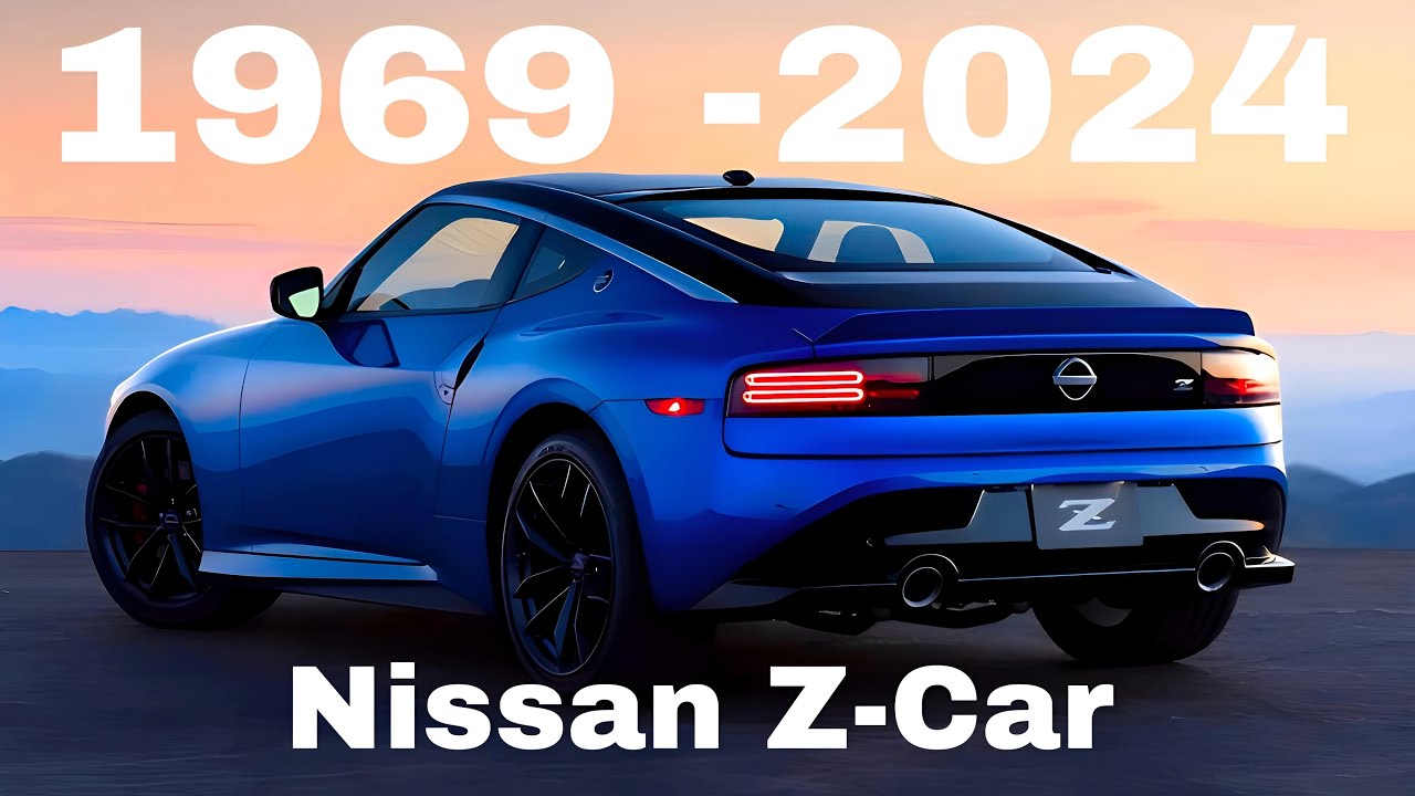 The Evolution of the Nissan Z-Car 1969 -2024!  240Z, 300ZX, 350Z, 370Z & More...
