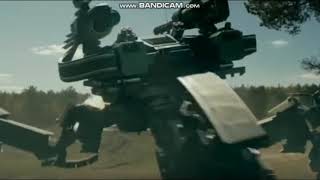 Guardians: Robots Vs Tank Scene
