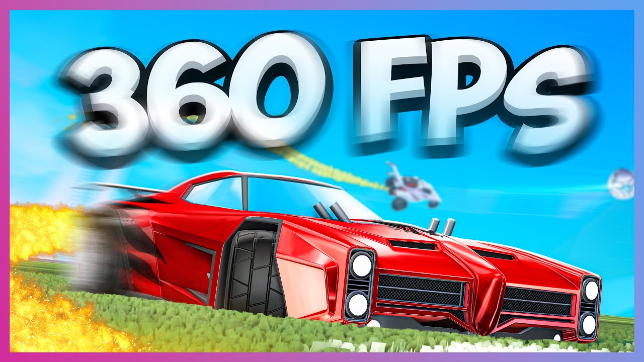 Играть в Rocket League на 360 FPS — это БЕЗУМИЕ