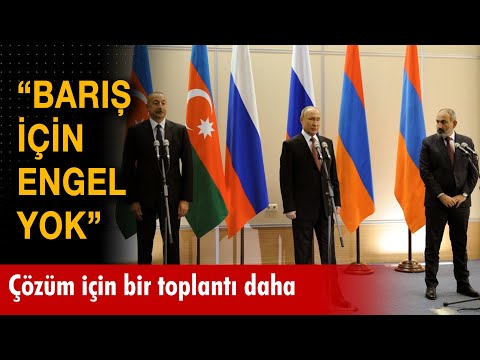Rusya, Azerbaycan ve Ermenistan liderleri Moskova’da buluştu