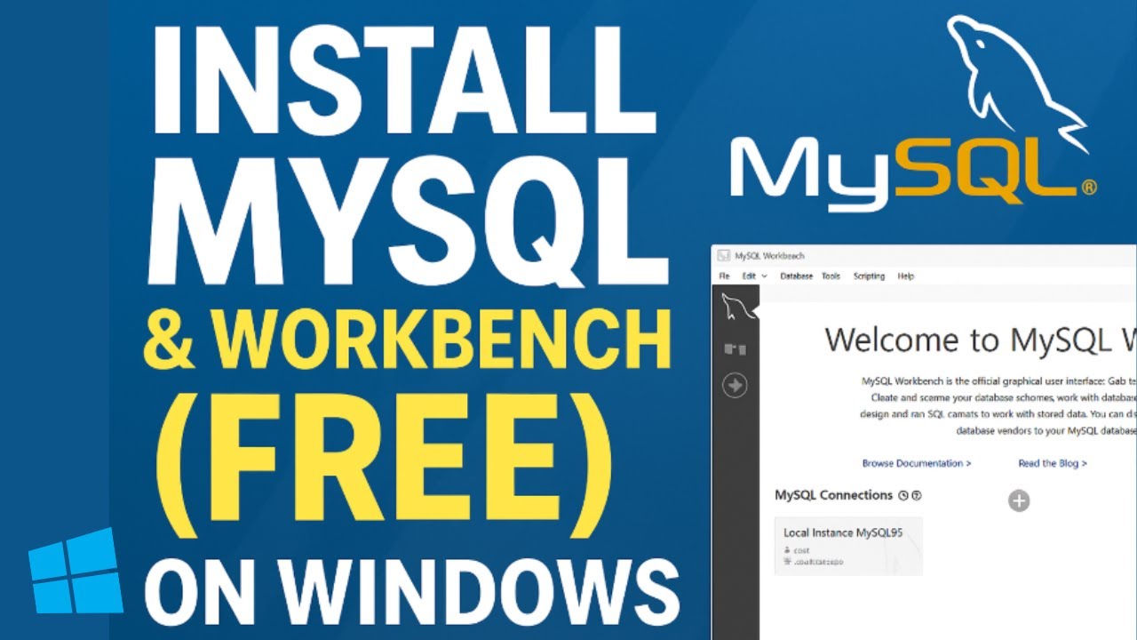 Установка MySQL Server и Workbench в Windows (БЕСПЛАТНО) Пошаговое руководство для начинающих 202...