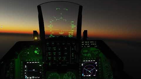 DCS F-16C Navigation and ILS Landing Training