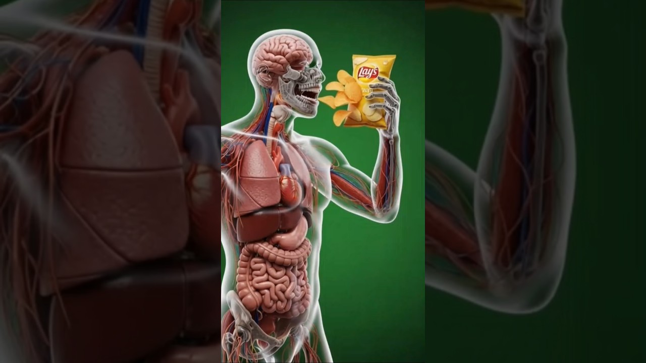 What Happens Inside Your Body After Eating Lays | Shocking Digestive Reaction!