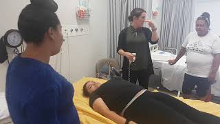 Learning how to move a patient safely using slide sheets Learning how to move a patient safely using slide sheets