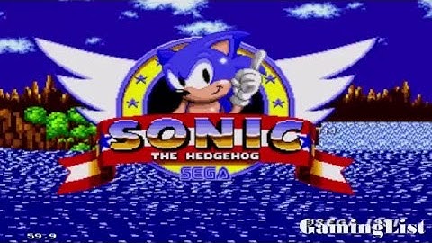 Sonic The Hedgehog (1991) - "Green Hill" Playthrough (PART 1)