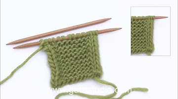 How to work an I-Cord edging