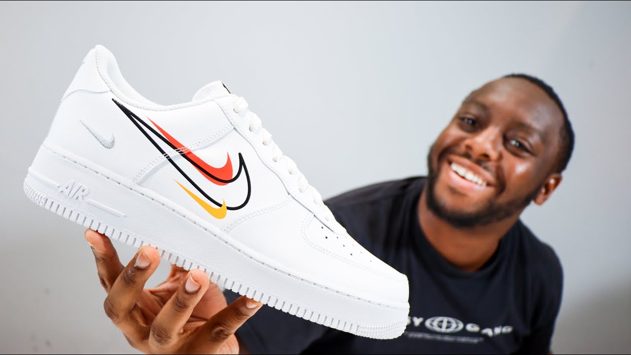 اربطه Nike Air Force 1 Summer of Sports On Foot Sneaker Review QuickSchopes 218  Schopes DM9096 100 Orange اربطه