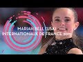 Mariah Bell (USA) | Ladies Short Program | Internationaux de France 2019 | #GPFigure