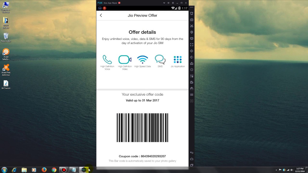 How to Generate multiple JIO Barcodes in one Phone | No Root Required |