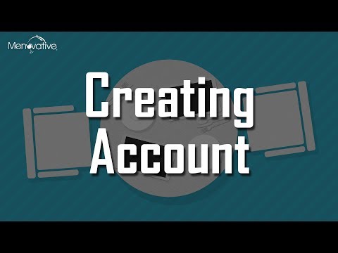 Menuvative Tutorial 01: Creating a User Account