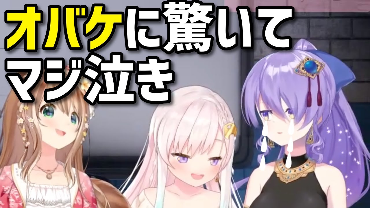 オバケが怖くて大泣きしてしまうムーナを赤子のようにあやすイオフィ＆リス【日本語翻訳/ホロライブID切り抜き/ムーナ・ホシノヴァ/アユンダ・リス/アライニ・イオフィフティーン】