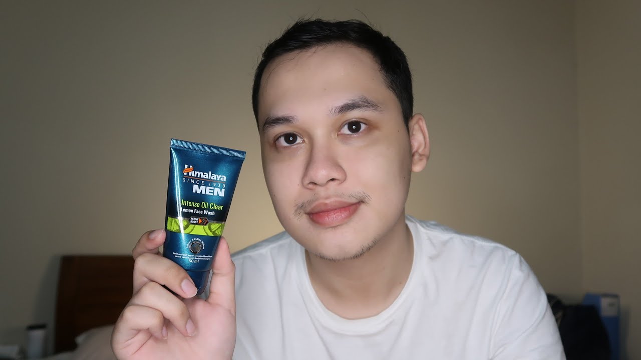 Himalaya Men Intense Oil Clear Lemon Face Wash REVIEW YouTube