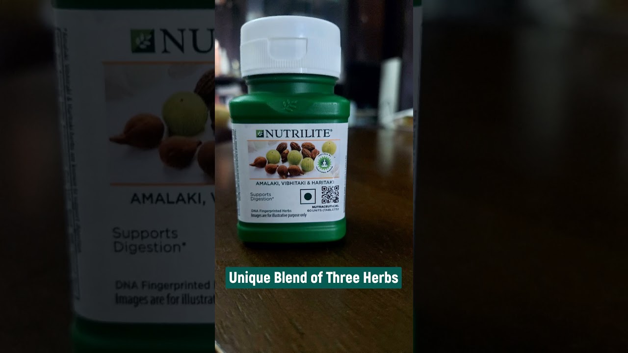 Nutrilite AMALAKI VIBHITAKI & HARITAKI | Triphala.