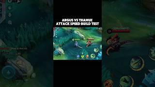 Argus vs Thamuz 1v1 🔥 Attack Speed Battle | MLBB EXP Lane Meta
