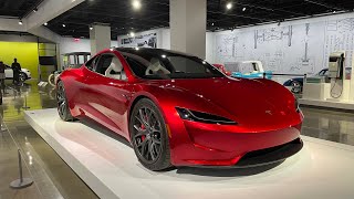 Live: New Tesla Roadster at Petersen Automotive Museum