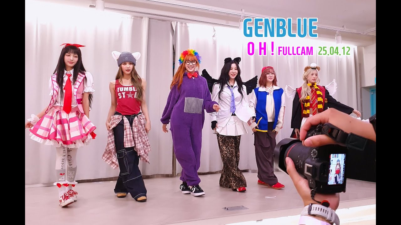 250412 GENBLUE - ACT LIKE THAT ...풀캠 (FullCam) @신촌 에버라인 마지막 팬사인회