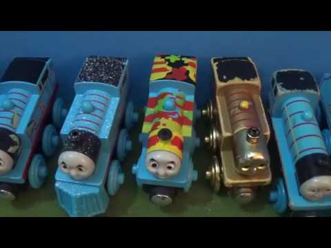 (300 subs) Thomas Wooden Railway Collection Video #1